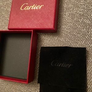 Cartier small box and gift bag.